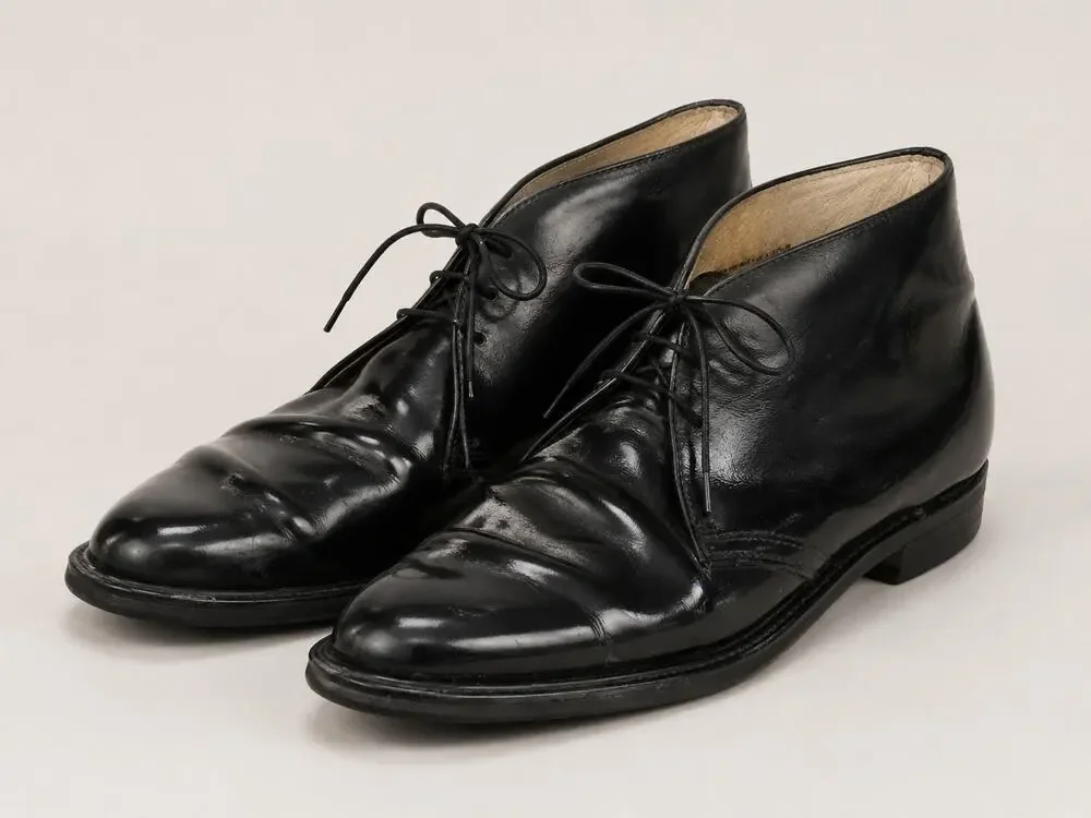 Vintage 1970s Thorogood Enamel Chukka Boots Style 1255 SIZE 10 D USA